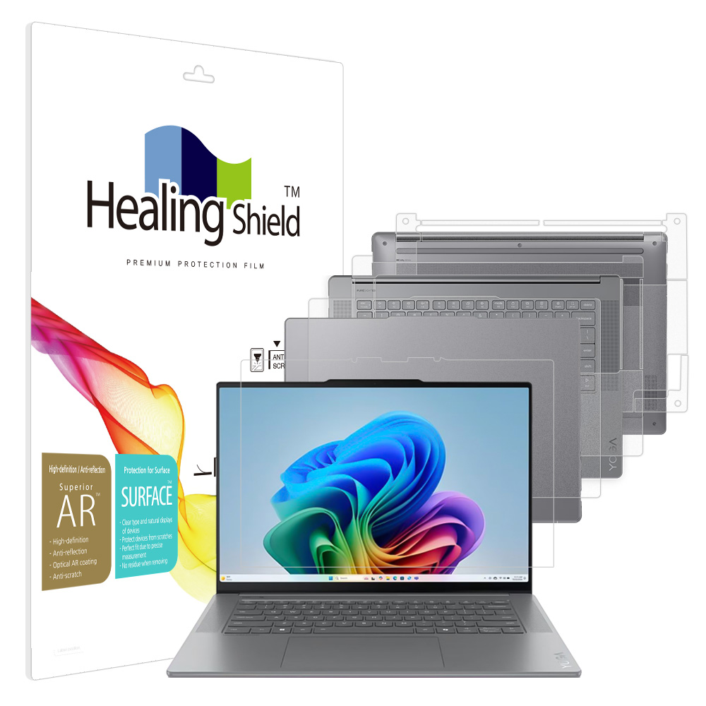 레노버 요가 슬림 7i 아우라 에디션 9세대 15ILL9 AR 고화질 액정보호필름1매 외부3종