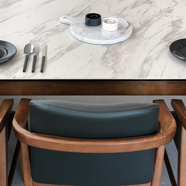 로포텐 핀핀 식탁의자 고무나무 원목 카페 인테리어 의자