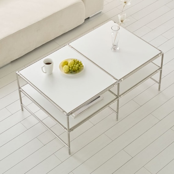 수납 사무실 쇼파 테이블 높은 소파 테이블 기능성 거실 테이블