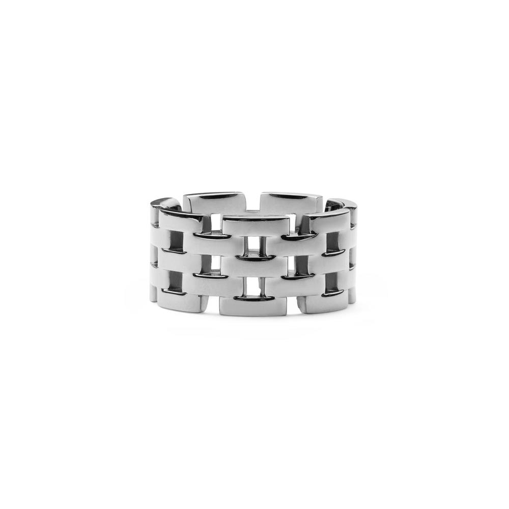 다니엘 웰링턴 PERFECT PAIR 5-LINK RING 두꺼운 커플링 패션반지