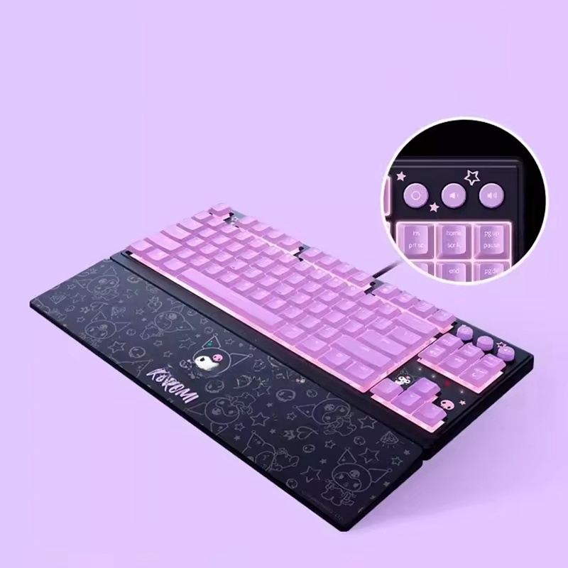 Razer 레이저 쿠로미 에디션 RGB 게임용 유선 키보드 - 상세 이미지 3