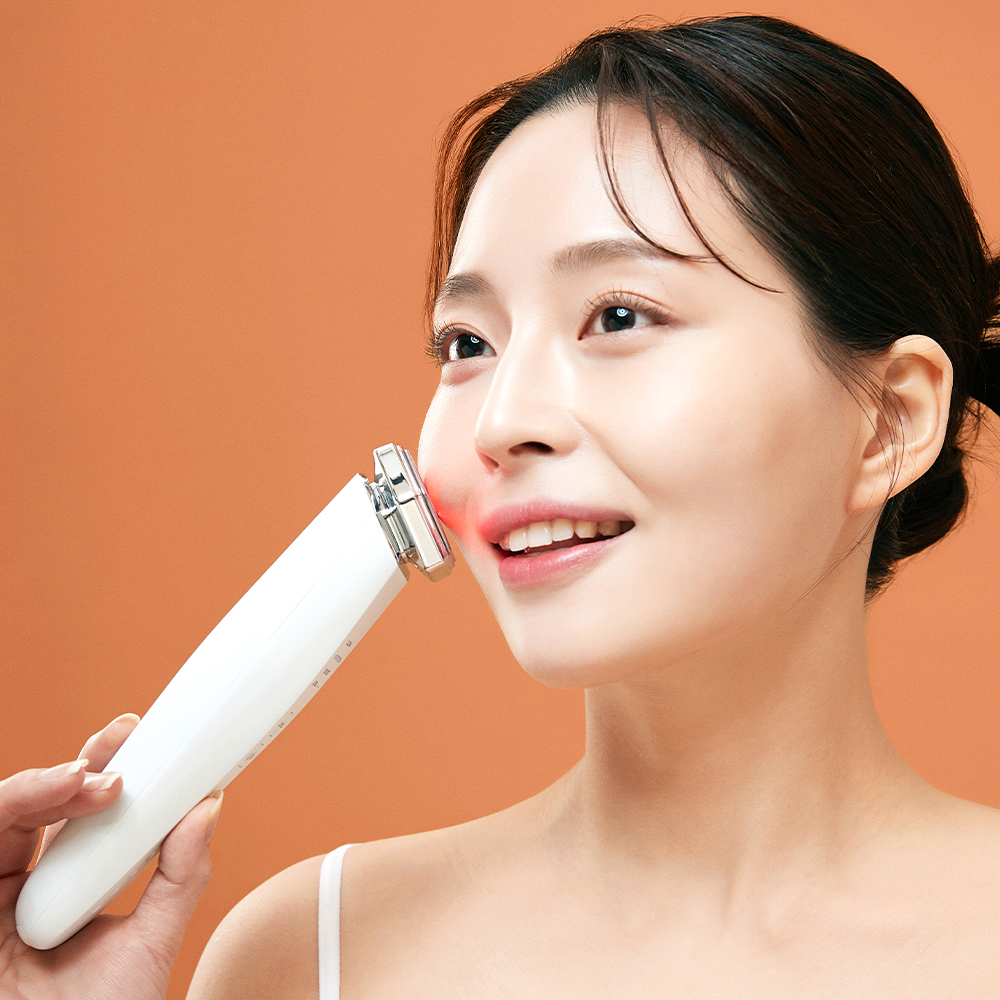 펄케어 NEW 화이트진 프로 갈바닉 마사지기 화장품 흡수 부스터 홈케어 뷰티 피부 관리기 - 상세 이미지 2