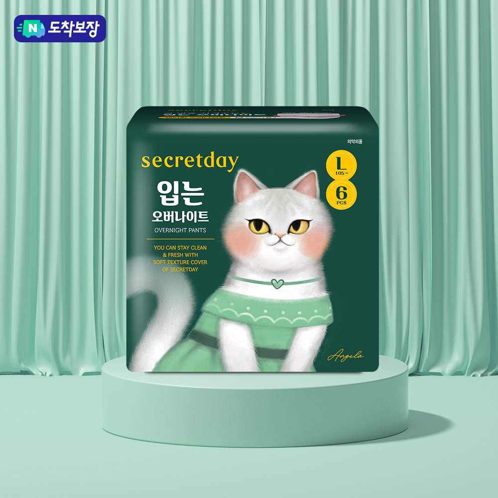 시크릿데이 오버나이트 후기, 입는 생리대 추천, 밤샘 생리대, 안심 생리대, 편안한 생리대