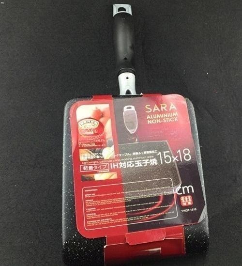 일본 다마고야키 프라이팬 붙지 않는 팬 18cm 계란말이 오믈렛 일식 후라이팬 - 상세 이미지 2