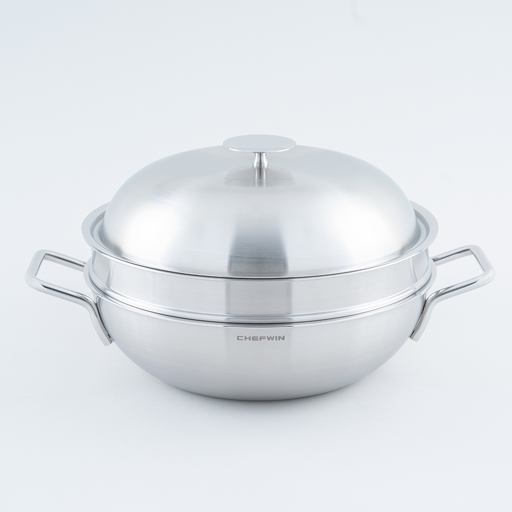 쉐프윈 316 커퍼코어 통5중 스텐 파티웍 32cm - 상세 이미지 2