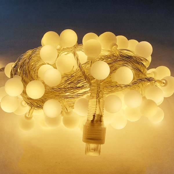 선세이브 LED 앵두전구 100구 크리스마스 트리 캠핑 인테리어 줄조명 알전구