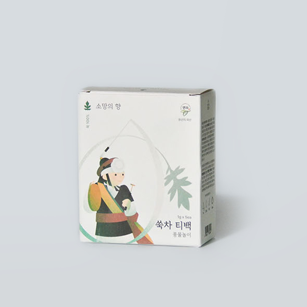 한국의 향 행복 허브티 3종 세트 국화차 쑥차 호박차 국내산 - 상세 이미지 5