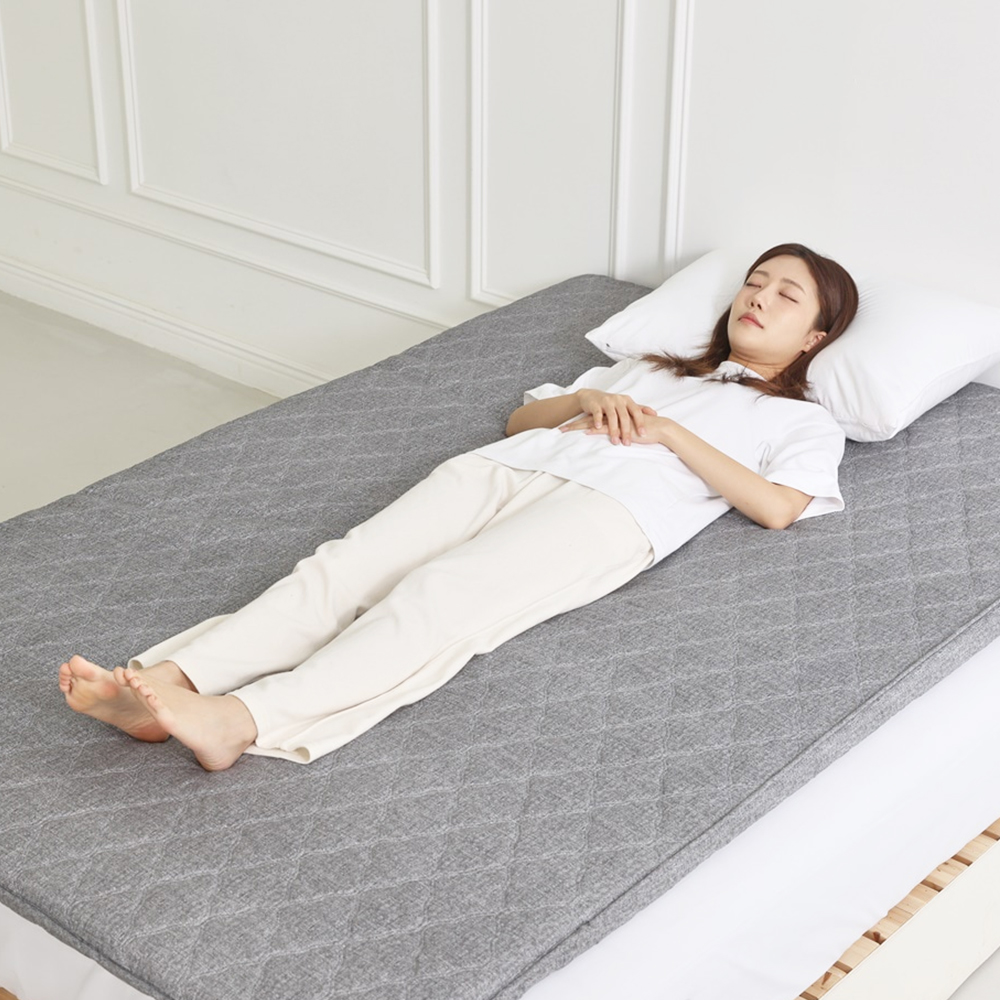 사계절 두꺼운 바닥 요매트 까는이불 요 패드 매트리스 손님용매트 3color