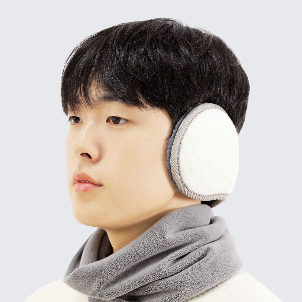 카르닉 니트퍼 귀마개 귀도리 겨울 방한 남자 여자 귀덮개 등산 털 자전거 NF - 상세 이미지 2