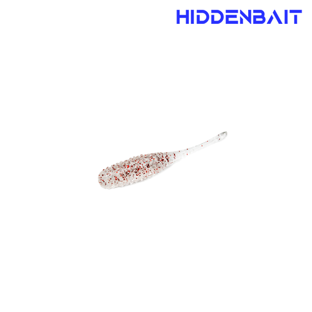 히든베이트 마브 볼락루어 송어웜 전갱이 락피쉬 아징웜 001 CLEAR, 4cm - 상세 이미지 2
