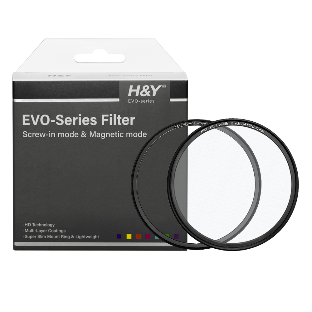 HNY HD Evo 1/4 블랙미스트 마그네틱필터 82mm - 상품 이미지