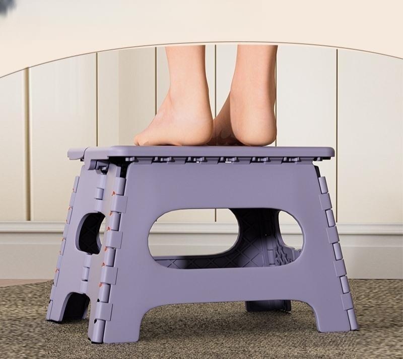 가벼운 접이식의자 공간절약의자 18cm 32cm 45cm 캠핑 피크닉의자 - 상세 이미지 2