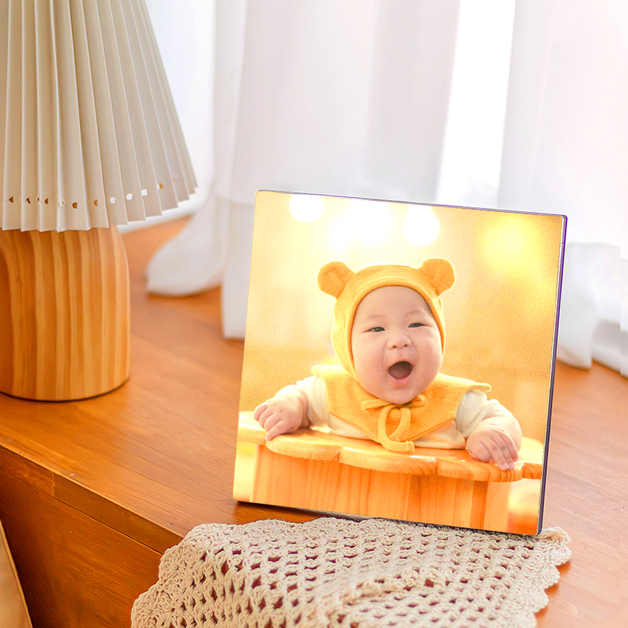 사진액자 아크릴액자제작 포토테이블 웨딩액자 탁상 미니 소형 12.6x8.7cm