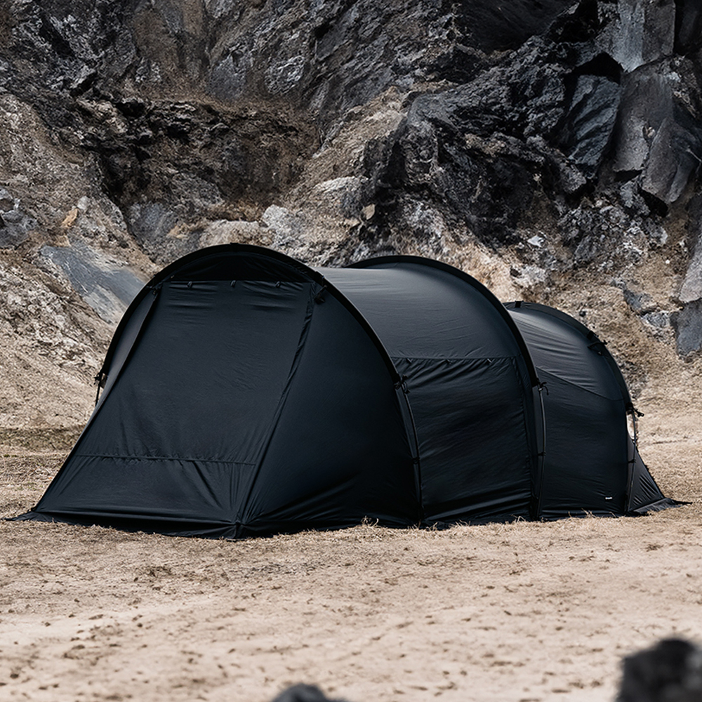 디얼스 이너코어 텐트 DAC 폴 캠핑 터널형 경량 4인용 터널