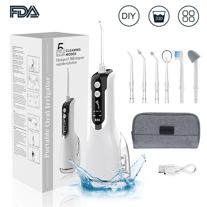 FDA 인증 대용량 전동 구강 세정기 2000mAh - 메인 이미지
