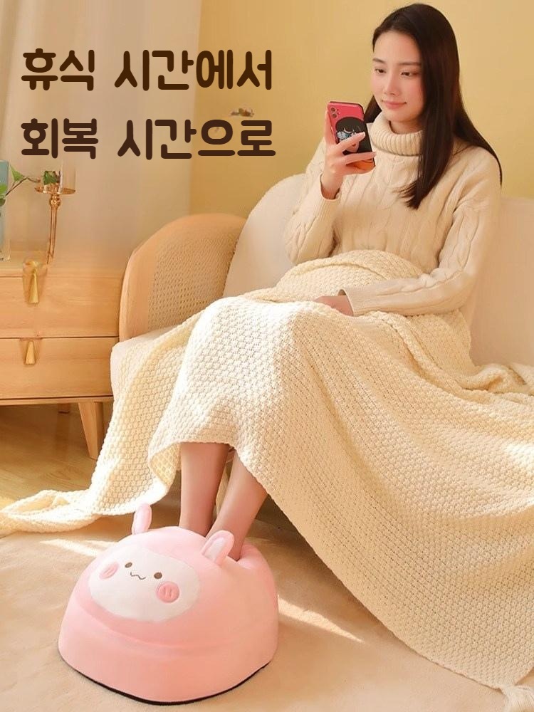 토끼 발 마사지기계 온찜질 선물 겨울용품 방한용품 - 상세 이미지 2