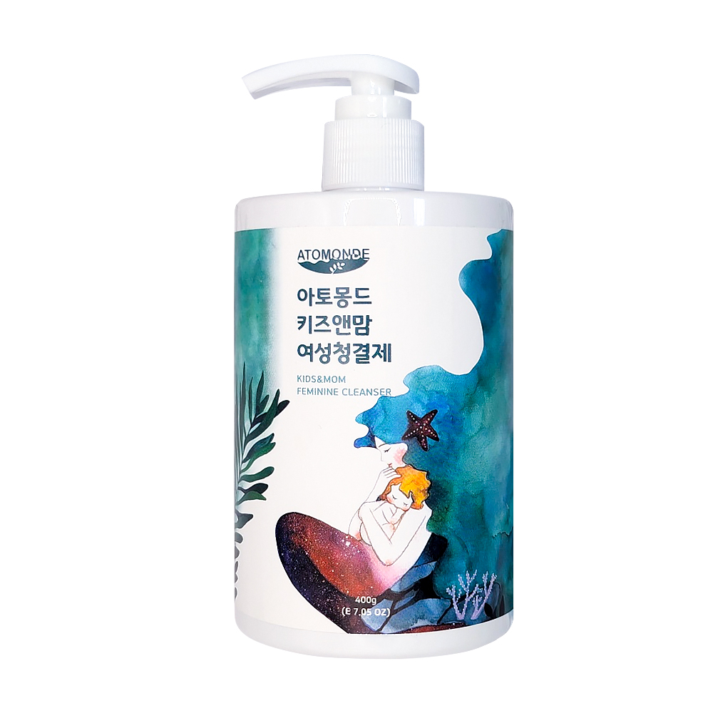 키즈앤맘 여성 청결제 y존 임산부 노버블 여아 클렌저 400g 1개 - 메인 이미지