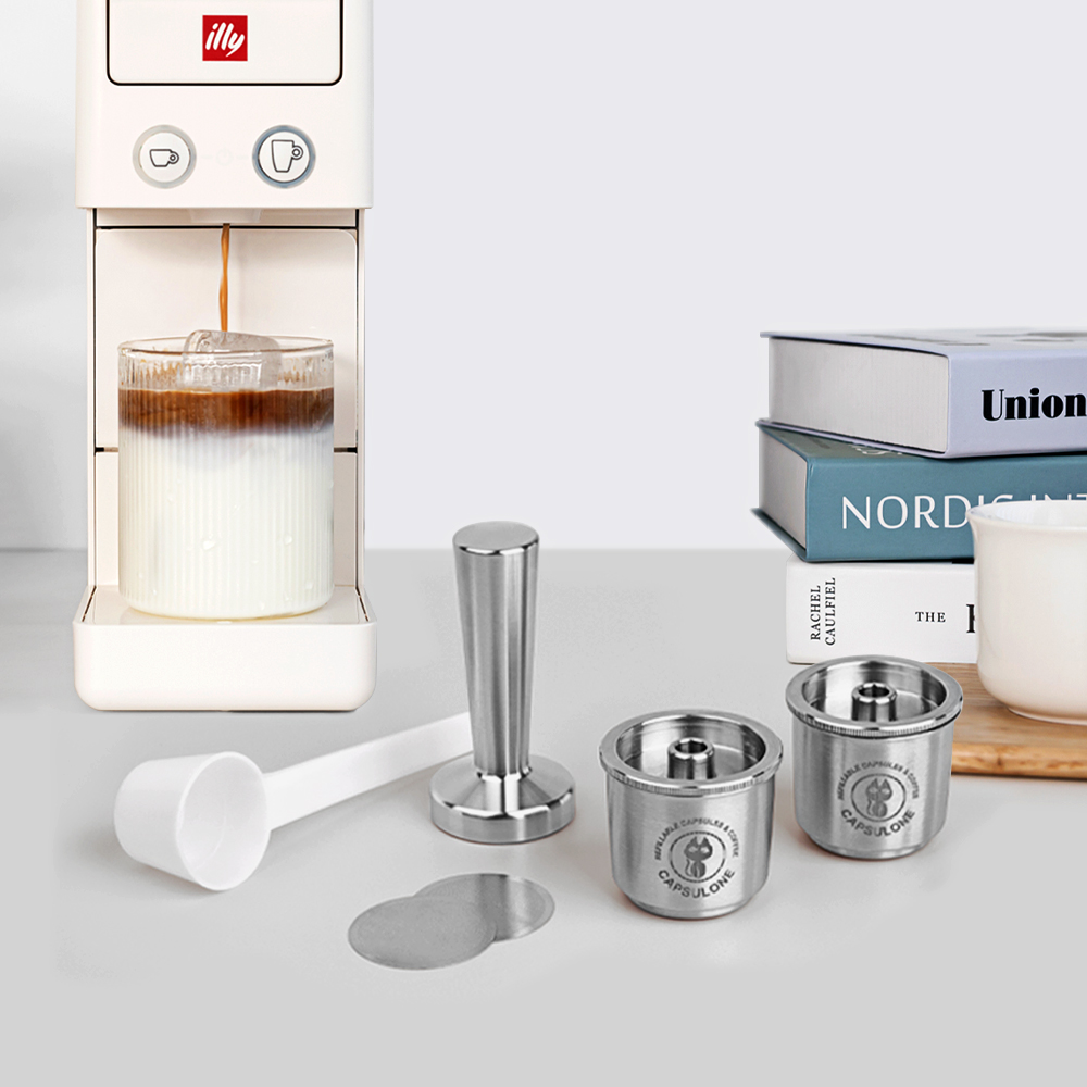 칼딘 일리 커피 재사용 재활용 다회용 스테인리스 리필 캡슐 패키지