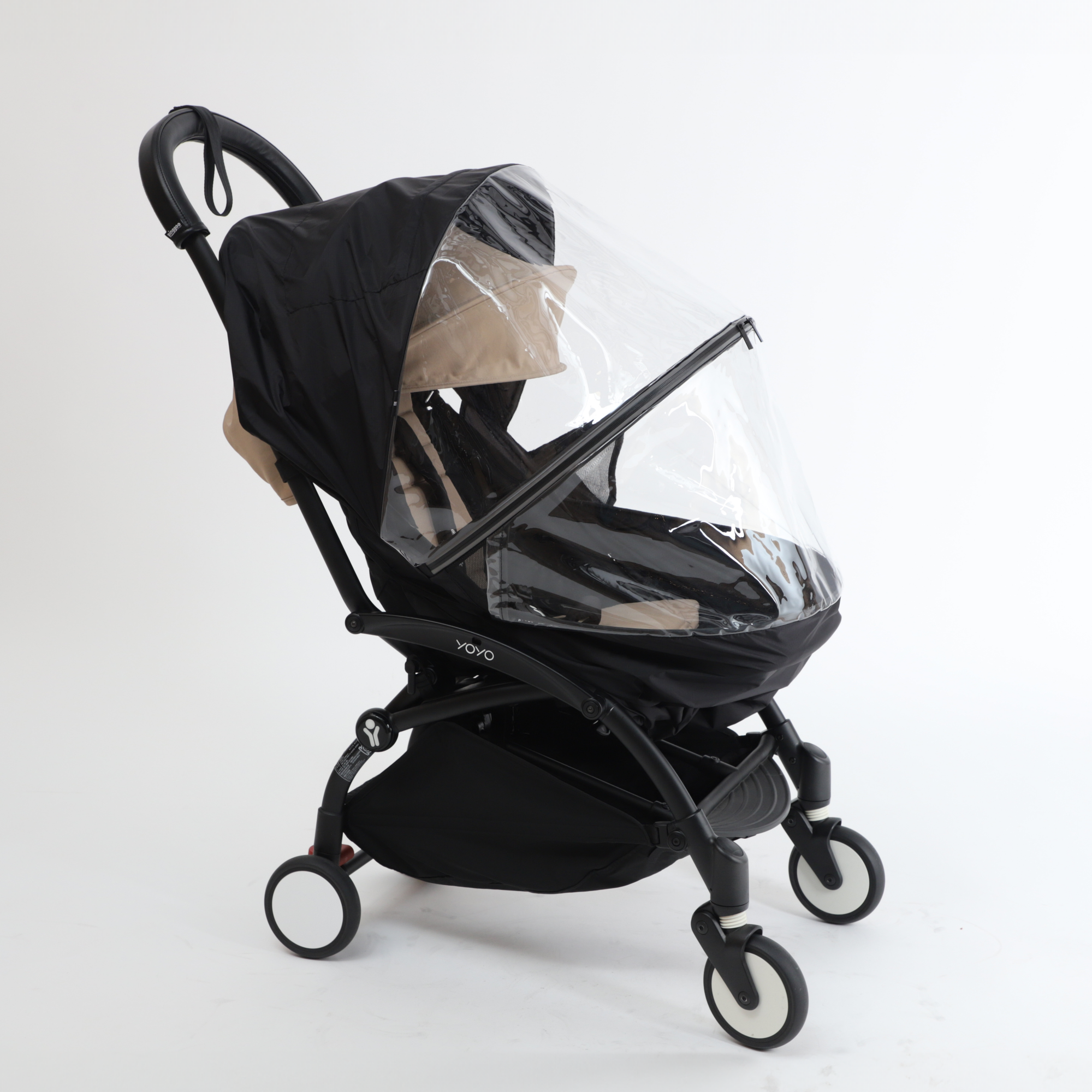 핑구어팩토리 유모차 방풍커버 프리미엄 돔커버 블랙 방한 레인 부가부 스토케 호환