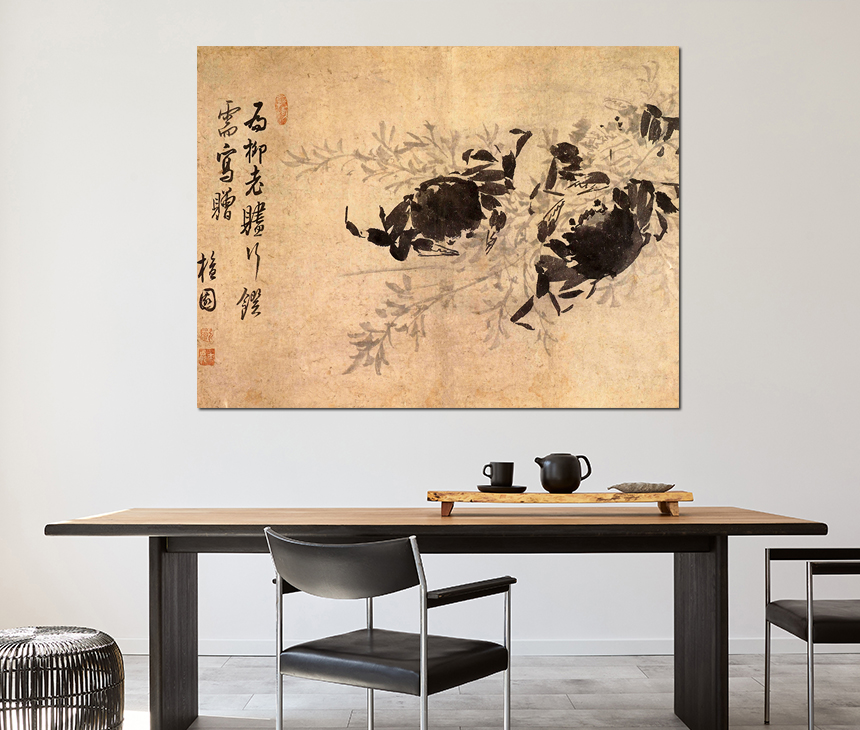 합격운 김홍도 해탐노화도 그림 민화 도안 풍수 인테리어 합격기원 선물 중형 - 상세 이미지 5