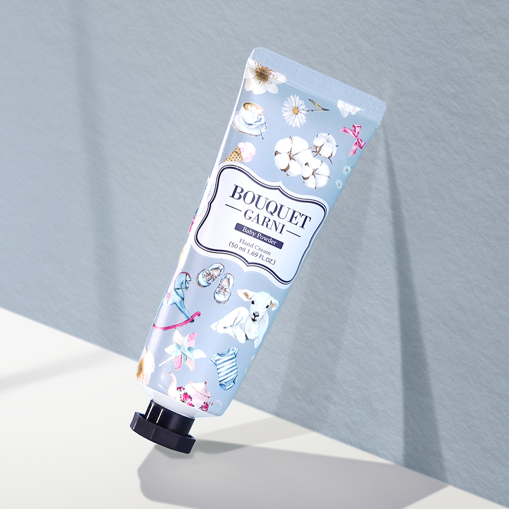 [2개] 부케가르니 글로우 퍼퓸드 향좋은 핸드크림 50ml 4종 선물세트 단체 답례품 (화·베·클·체) 이미지 3