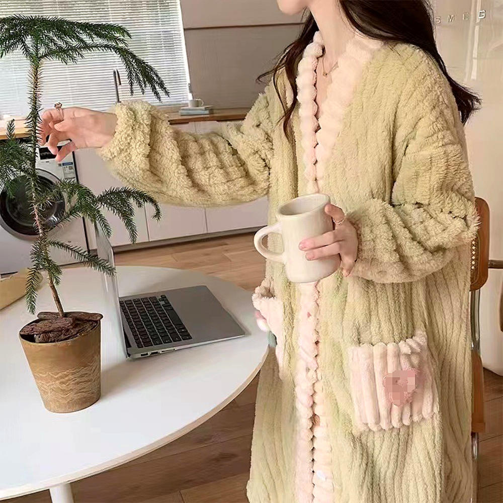 여성 극세사 수면 잠옷 세트 박대표마켓 이미지 6