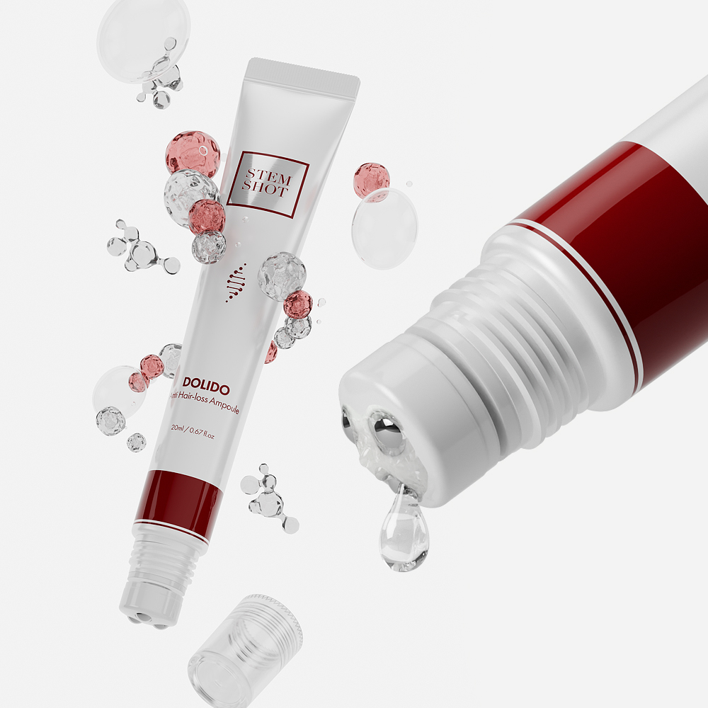 스템샷 돌리도 탈모앰플 20ml 두피 헤어 보습 단백질 영양제 세럼 에센스 로션 - 상품 이미지