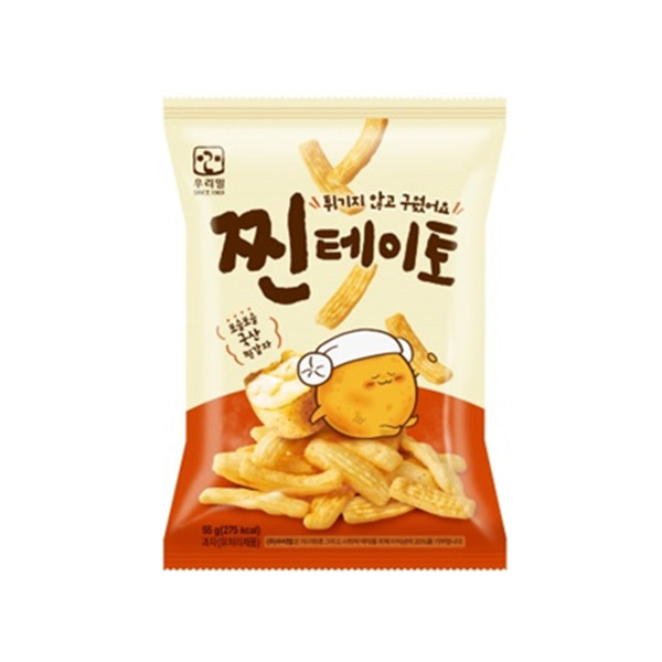 우리밀  찐테이토 1박스(55g×30개입) (구, 짱 맛있는 감자) [서울샵] - 상품 이미지