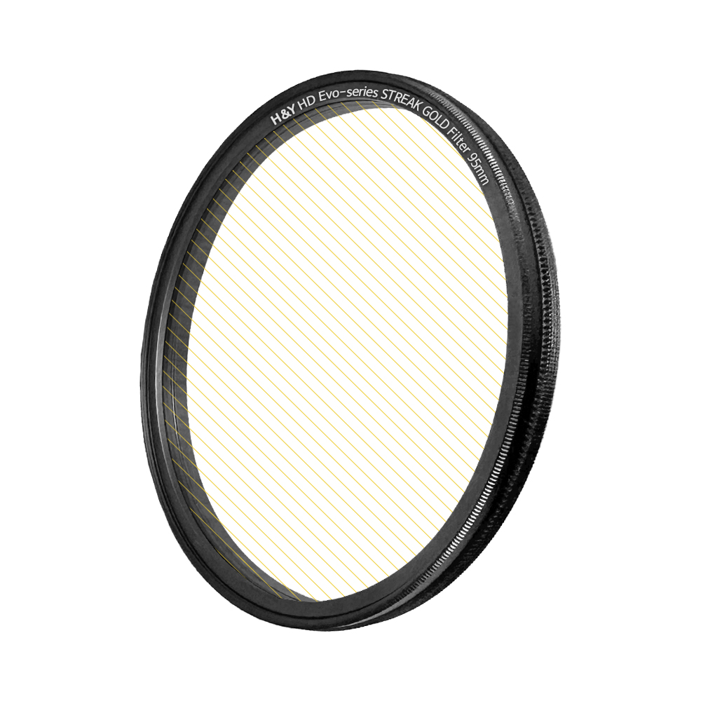 HNY HD Evo 골드 스트릭 필터 조명 플레어 효과 95mm - 상세 이미지 3