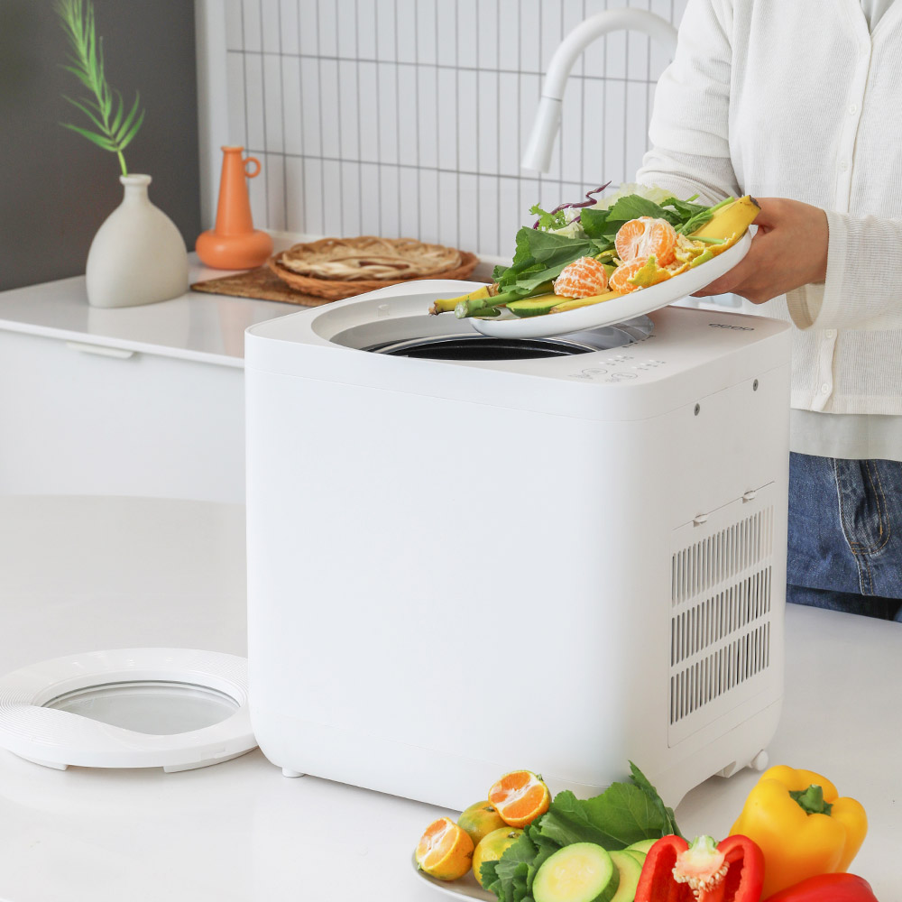 오쿠 3세대 음식물처리기 뚜껑분리형 음식물분쇄기 4L 화이트 OCS-FS4000 & 그레이 OCS-FS5000GY 오픈형 플리오 택일+N포인트