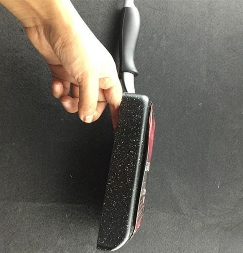 일본 다마고야키 프라이팬 붙지 않는 팬 18cm 계란말이 오믈렛 일식 후라이팬 - 상세 이미지 4