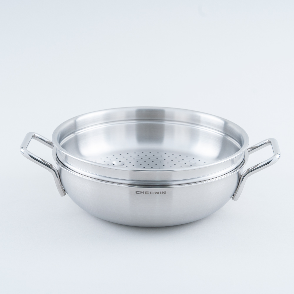 쉐프윈 316 커퍼코어 통5중 스텐 파티웍 28cm - 상세 이미지 3
