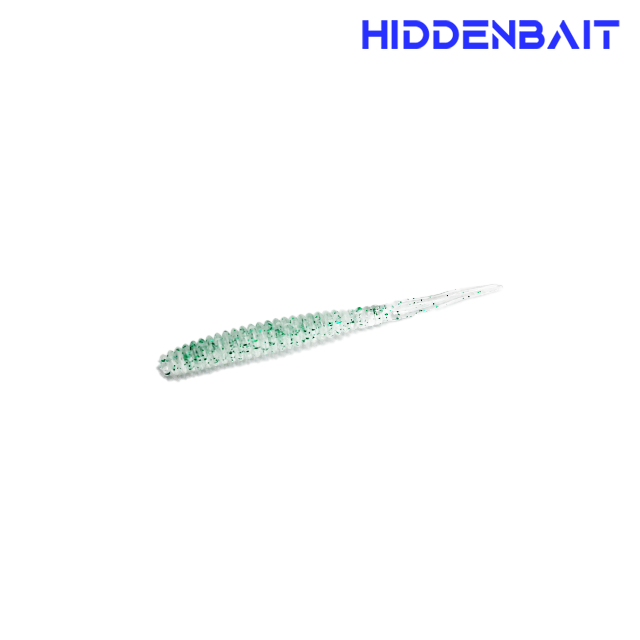 히든베이트 스콜 아징 볼락웜 루어웜 송어웜 002 CLEAR RED, 5cm(2인치) - 상세 이미지 5