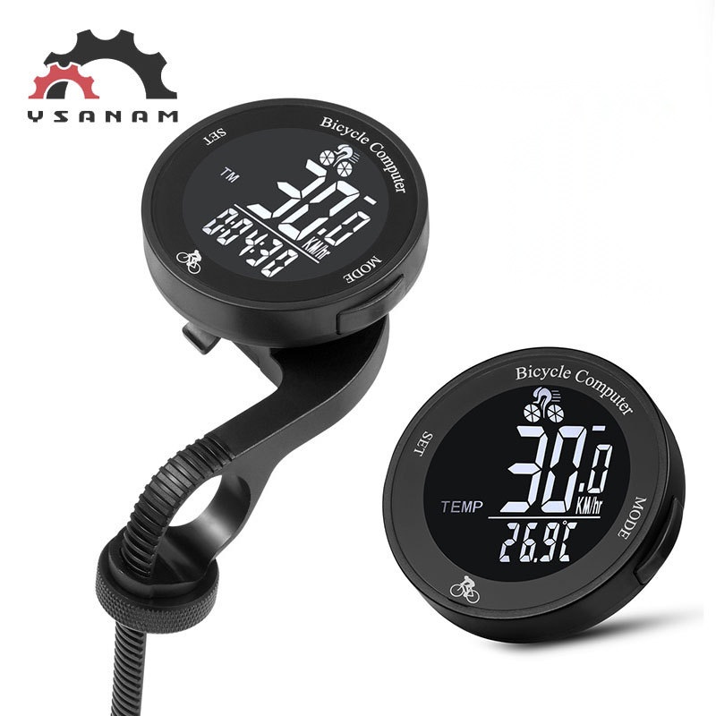 무선 GPS 자전거 속도계 블랙 IPX6 방수 - 메인 이미지