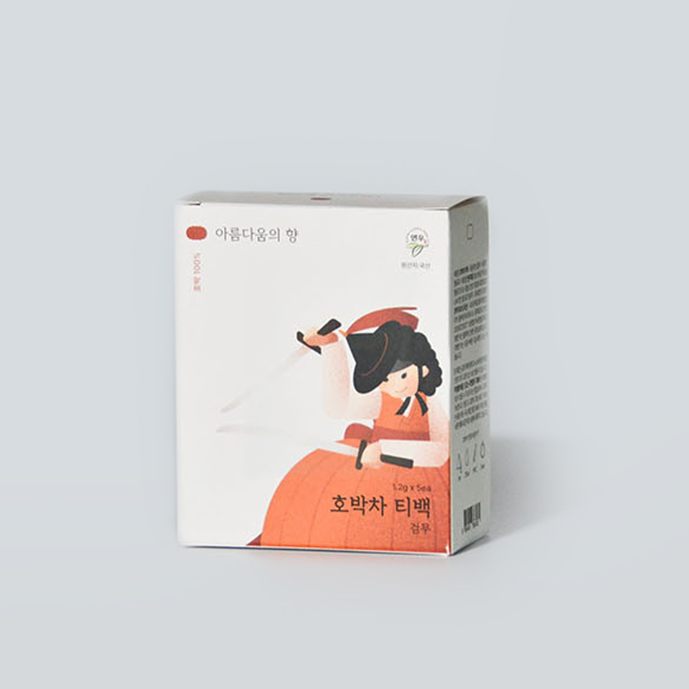 한국의 향 행복 허브티 3종 세트 국화차 쑥차 호박차 국내산 이미지 7