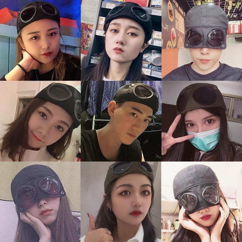 2024 파일럿 외계인 모자 트랜디 힙합 인싸 클럽모자 - 상세 이미지 5