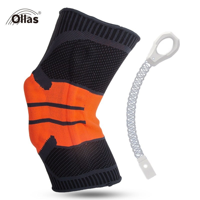 에어풀 Ollas 무릎보호대 에어스프링 어르신 노인 등산 작업용 보호대 양쪽 1+1 - 상세 이미지 2
