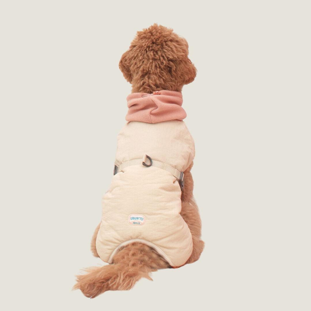 24-25 우분트하네스패딩 후드ver. 피치핑크&베이지 (XL~3XL)