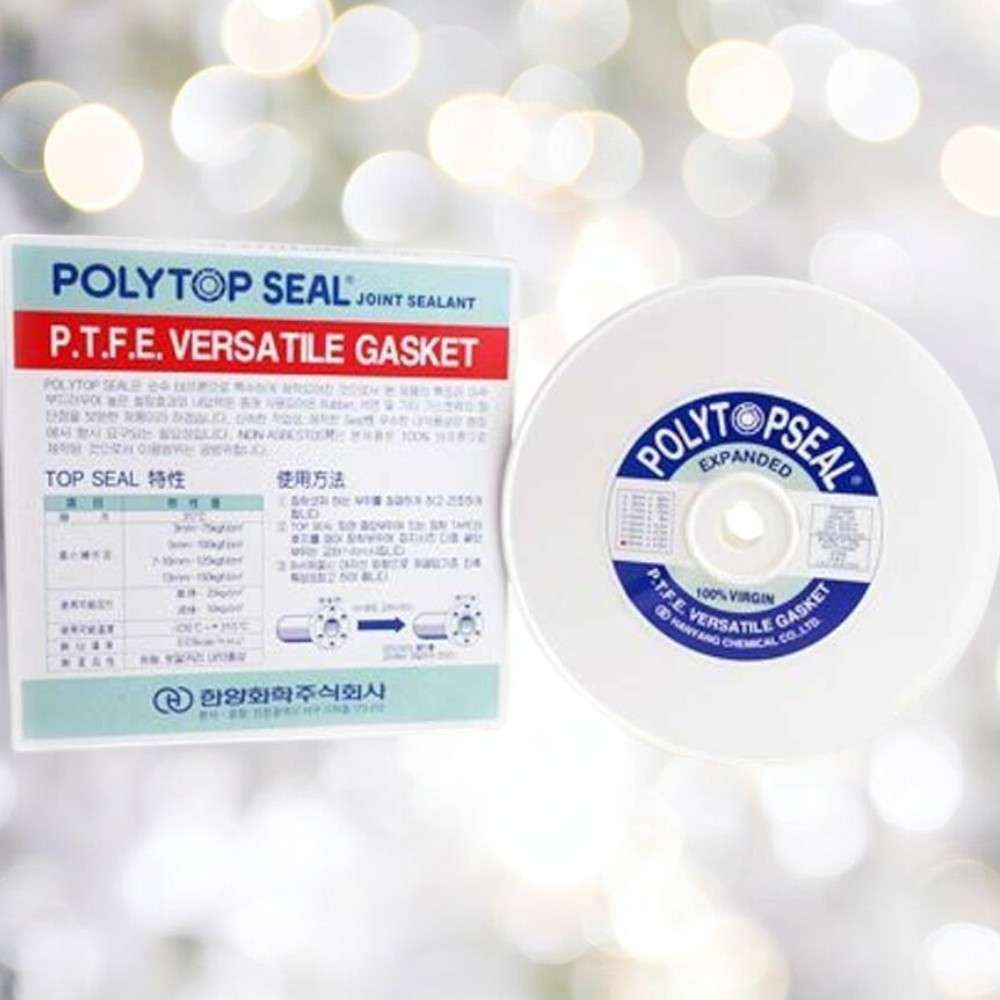 가스켓테이프 7.0x25mm (4.5M) ptft 폴리탑실 가스켓 씰링 : 시그널하트