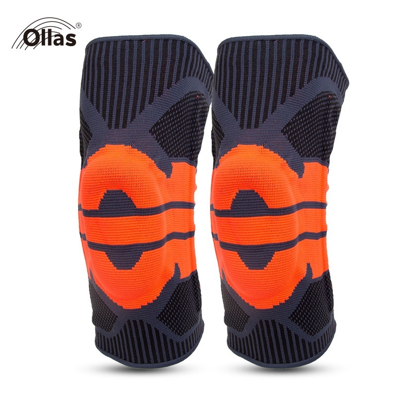 에어풀 Ollas 무릎보호대 에어스프링 어르신 노인 등산 작업용 보호대 양쪽 1+1 - 상세 이미지 4