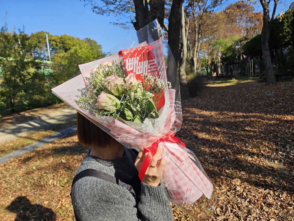 유스풀몰 빼빼로데이 한다발 꽃배달 생화 택배 이미지 6