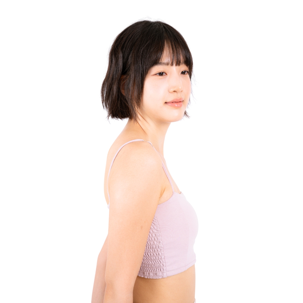 [멜레릴라] 천연염색 숨쉬는 브라탑 요가복 상의 - 상세 이미지 5