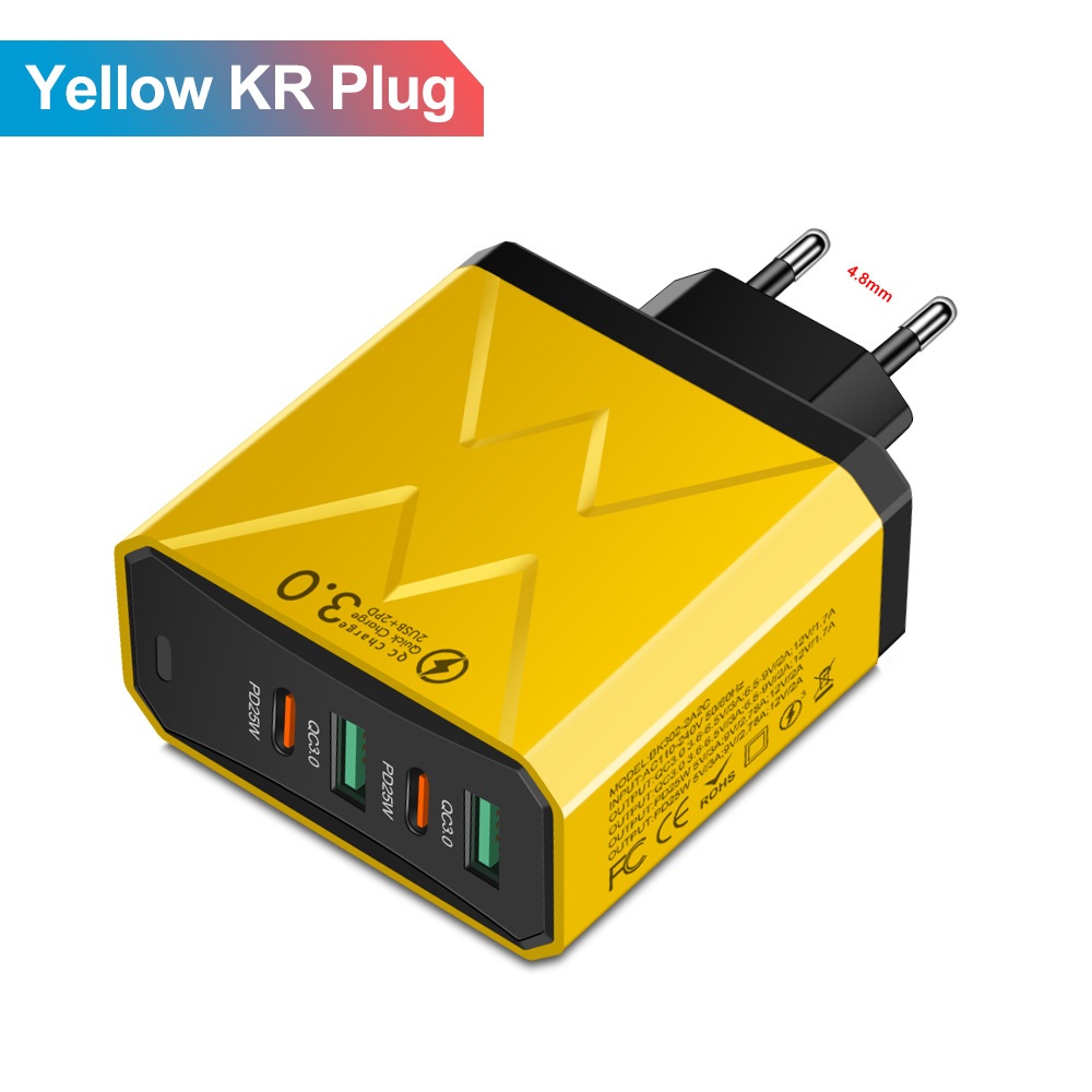 토탈 2USB+2PD 4포트 한국형 220V 멀티 고속충전기 100W - 상세 이미지 4
