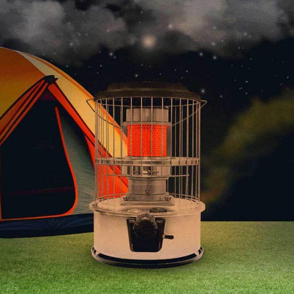 기름심지난로 실내 기름히터 석유 간절기난로