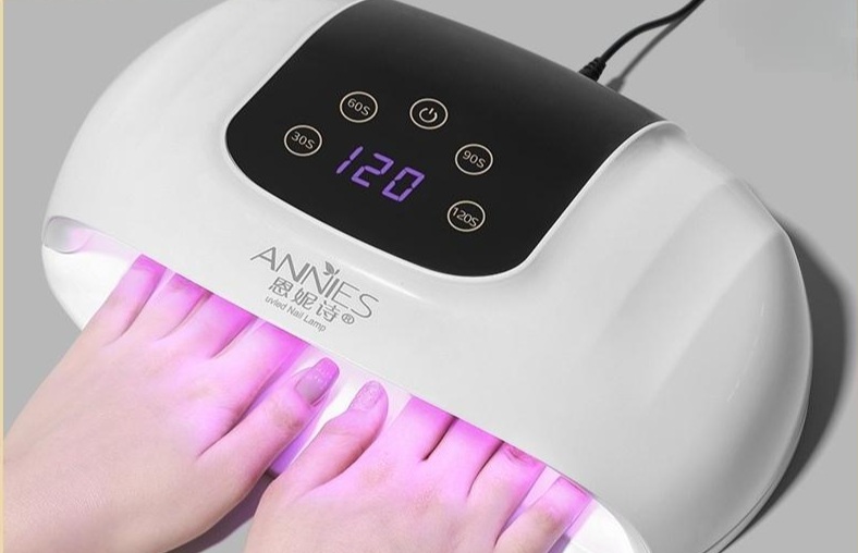 30초 OK 원터치 네일 드라이기 자동 전원 타이머 기능, UV LED 젤 램프 네일드라이기 - 상품 이미지