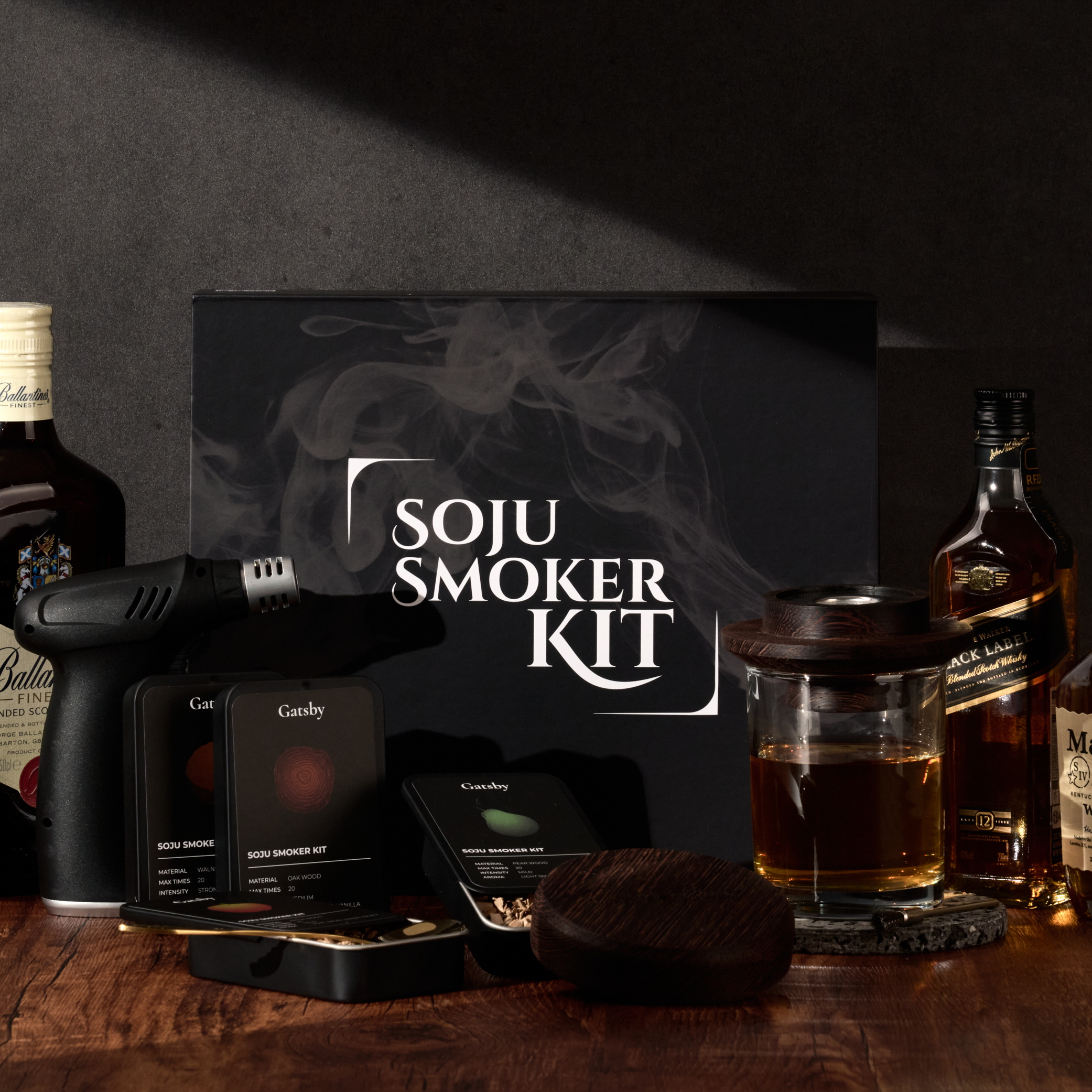 개츠비 소주 스모커 키트 ver.3 위스키 칵테일 스모킹건 훈연기 훈연키트 제품 이미지