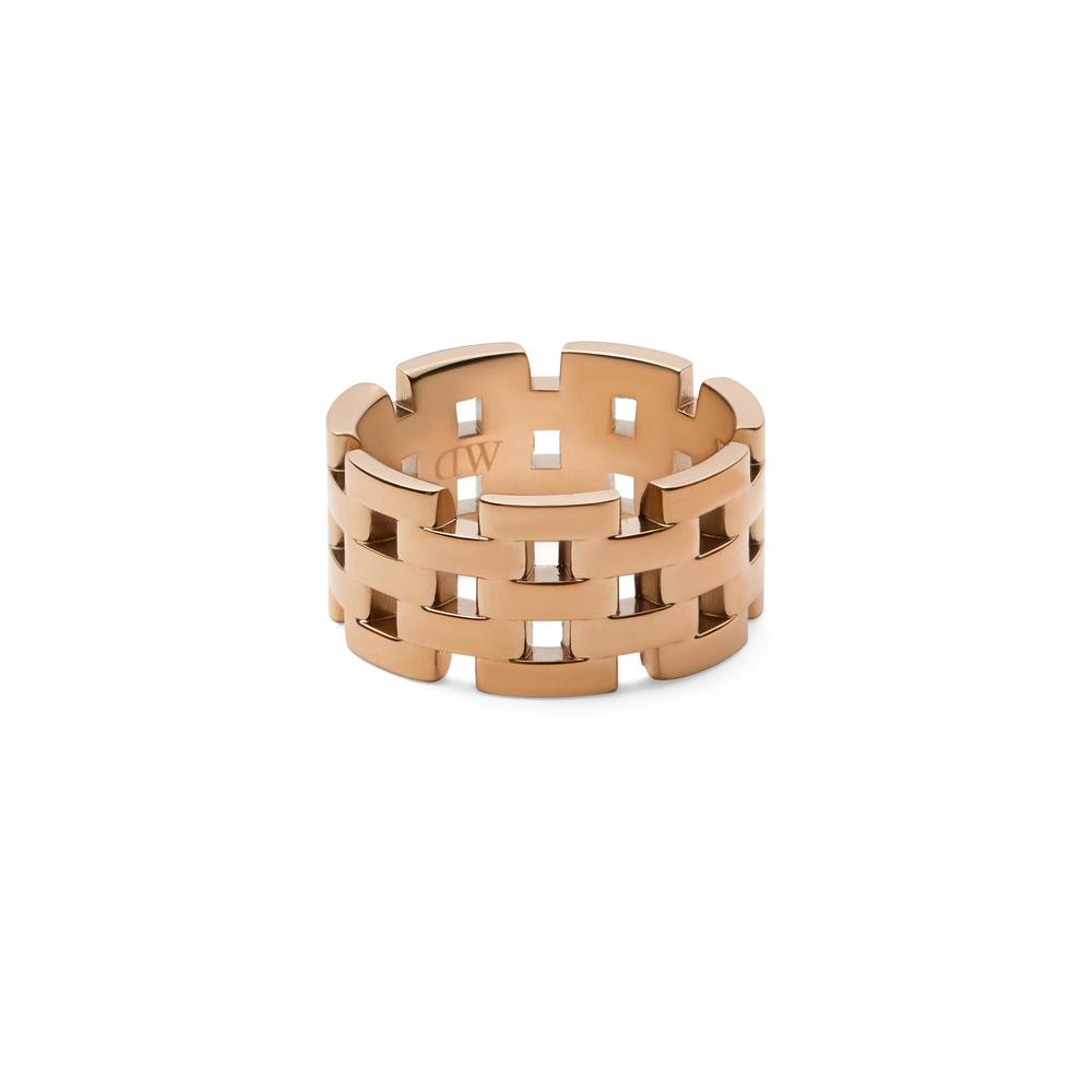다니엘 웰링턴 PERFECT PAIR 5-LINK RING 두꺼운 커플링 패션반지
