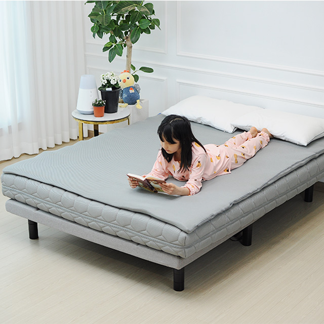 마미업 돌침대 토퍼 바닥 전용 매트 흙침대 패드 Q