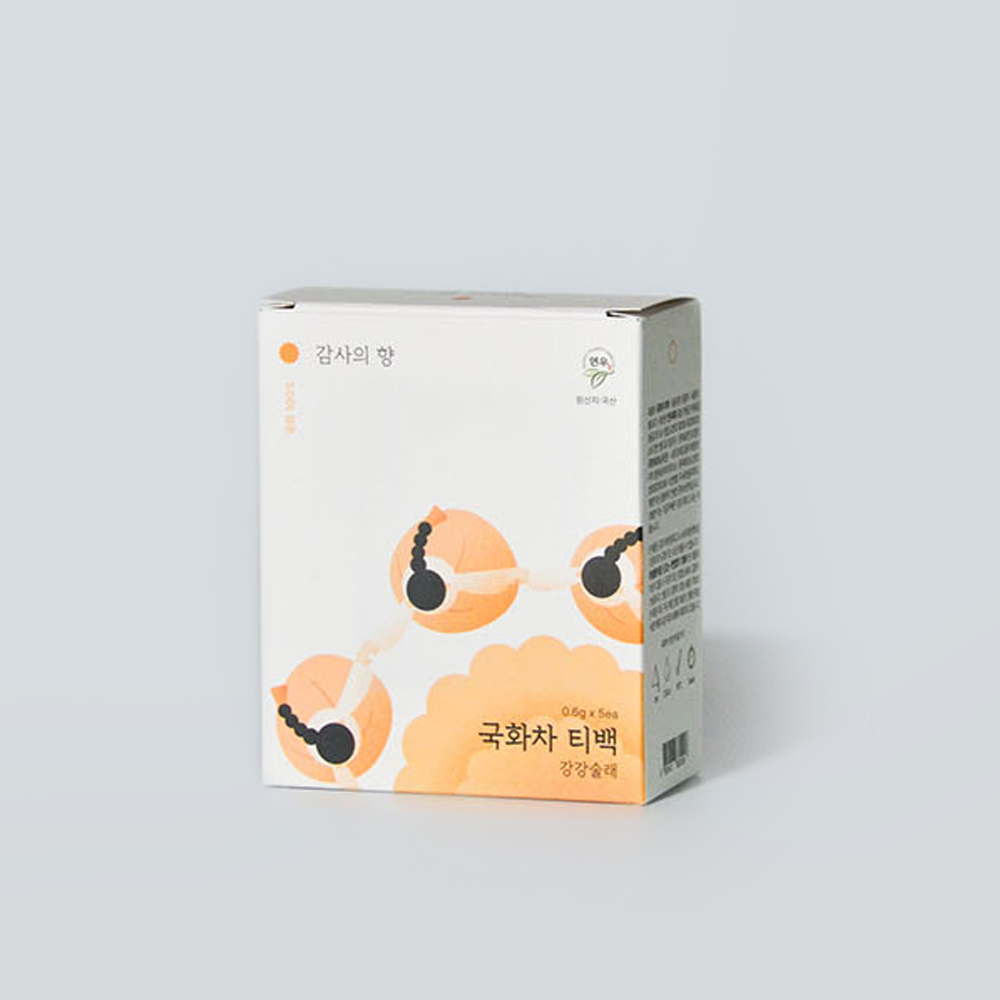 한국의 향 행복 허브티 3종 세트 국화차 쑥차 호박차 국내산 - 상세 이미지 4