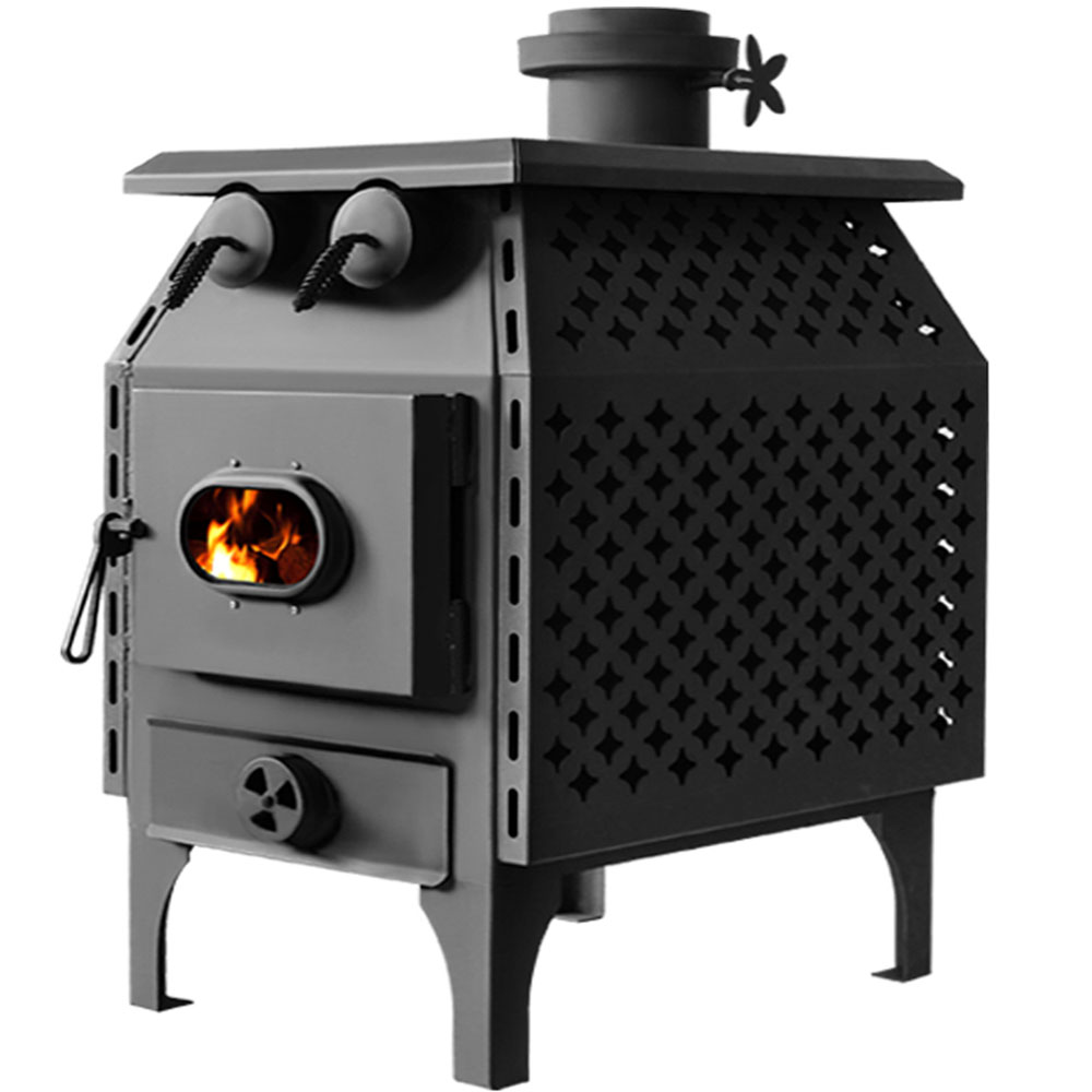 꾸버스 백두50 고급형 화목난로 장작 나무 펠렛 난로 가정용 업소용